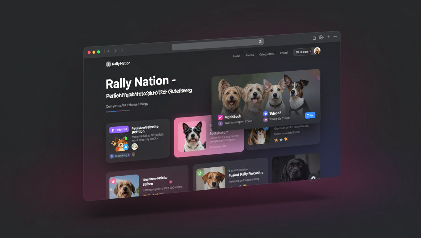 Preview of Rally Nation - Petition Website Template For Gutenberg