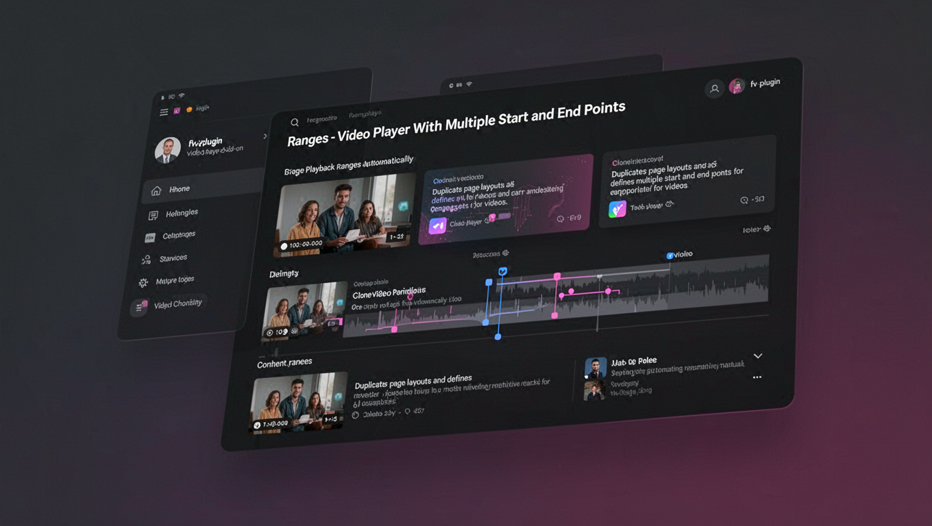 Preview of Ranges - Video Player With Multiple Start and End Points
