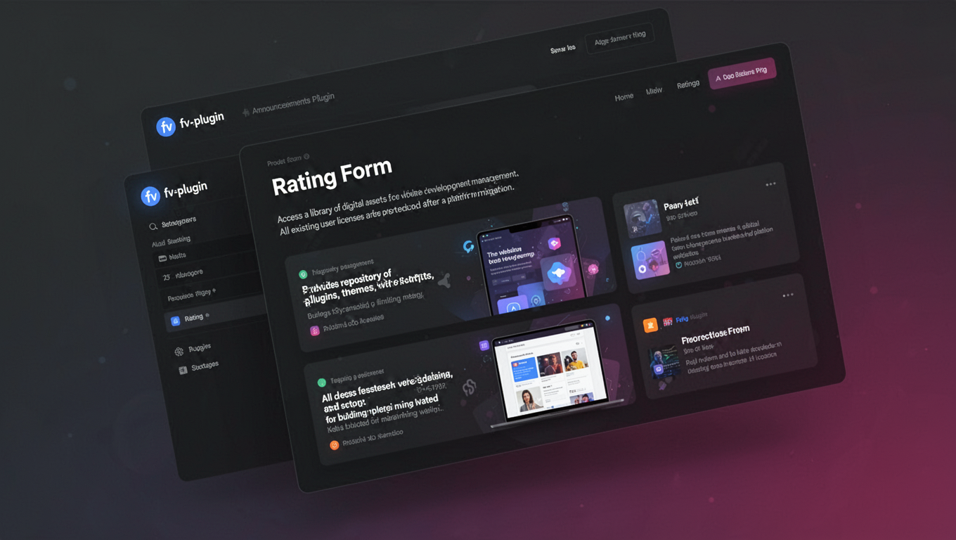 Preview of Rating Form