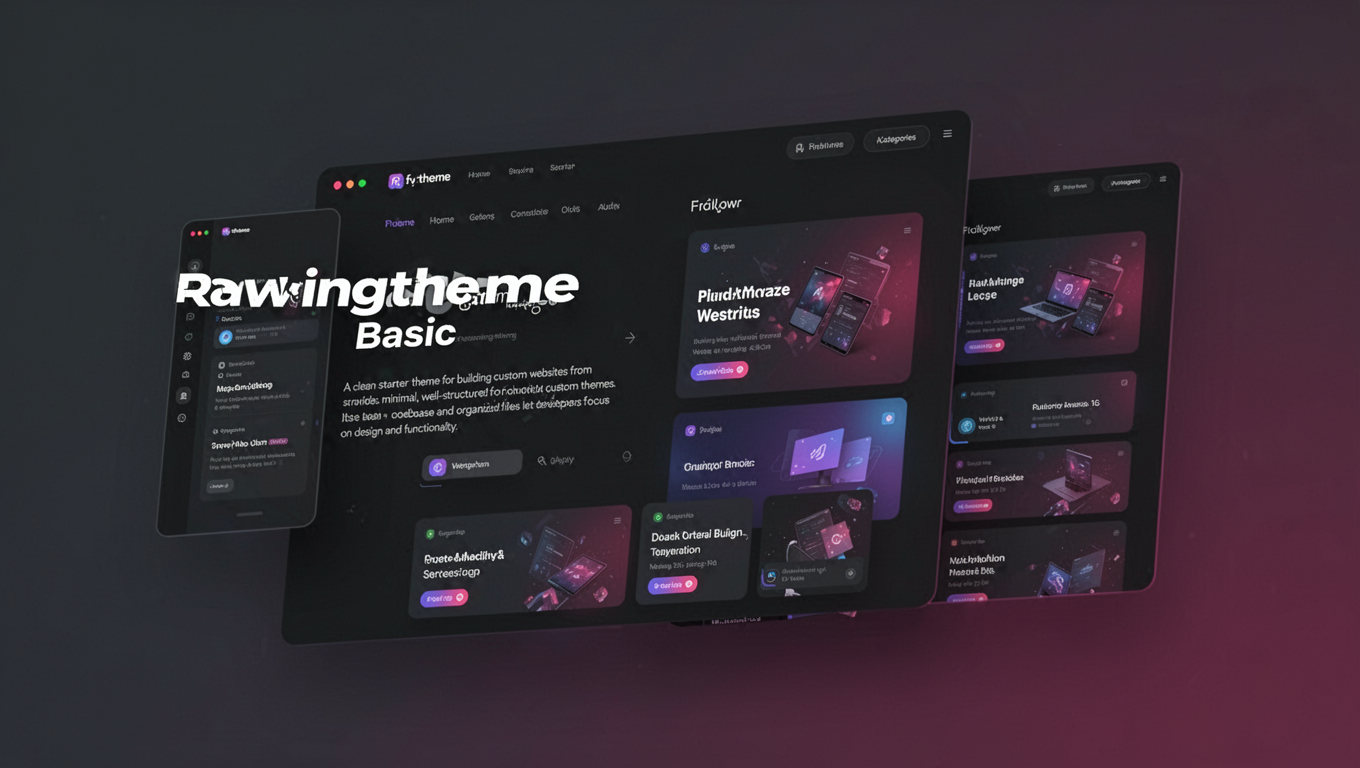 Preview of Junior WP Dev Theme