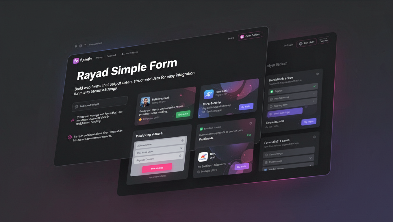 Preview of Rayad Simple Form