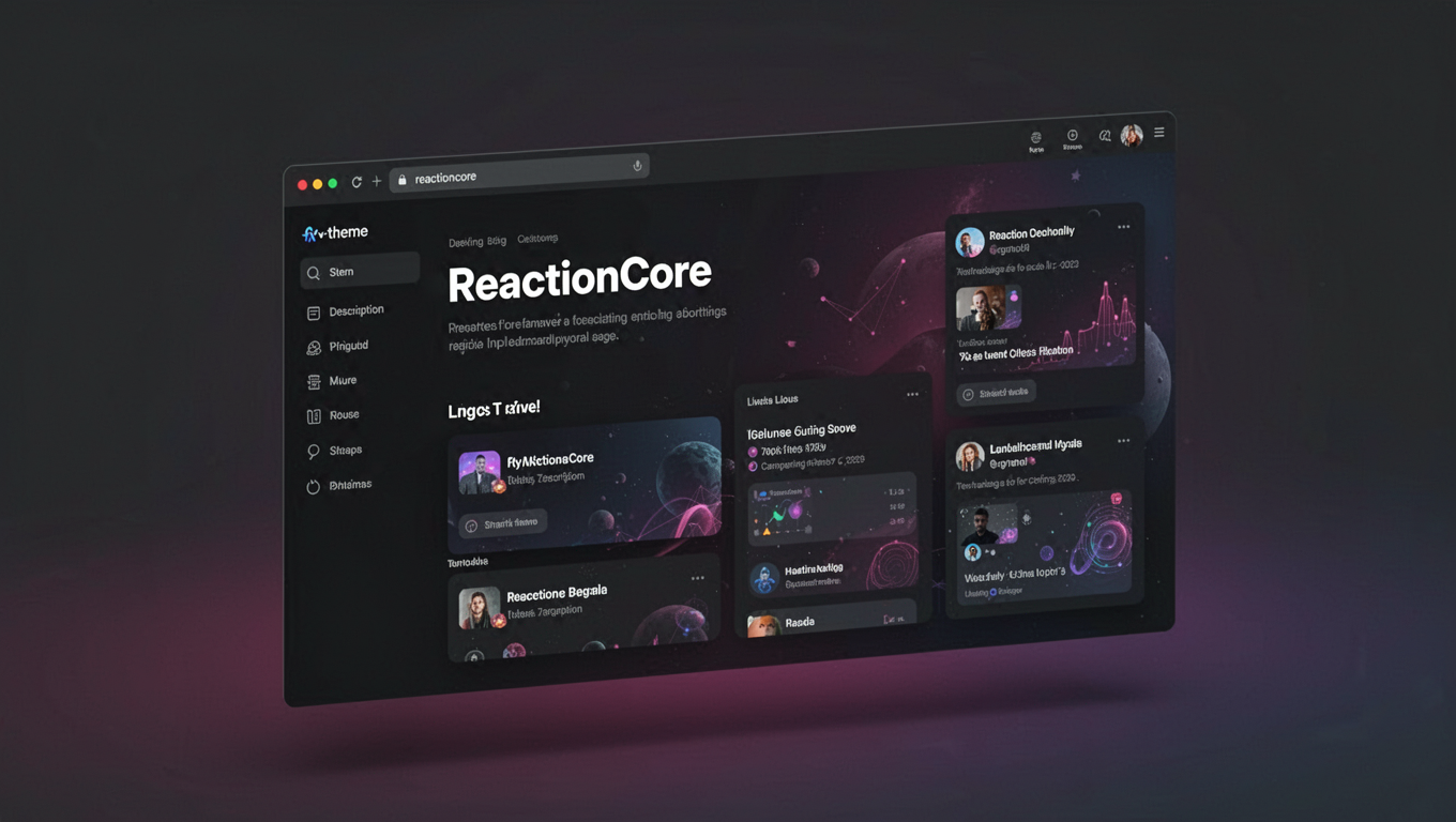 Preview of ReactionCore