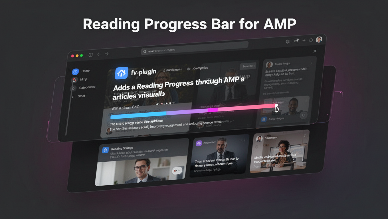 Preview of Reading Progress Bar for AMP