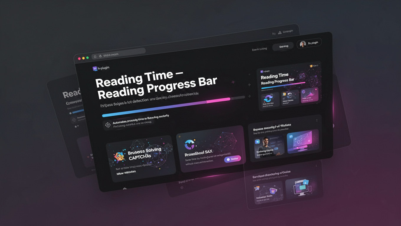Preview of Reading Time — Reading Progress Bar