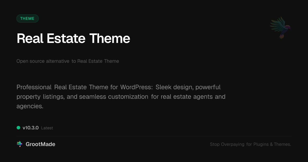 Preview of Real Estate Theme