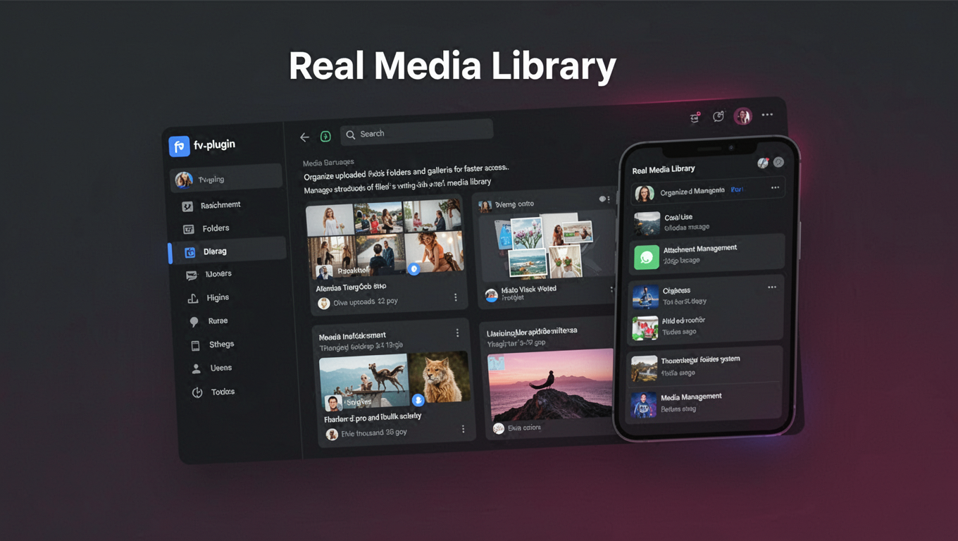 Preview of Real Media Library