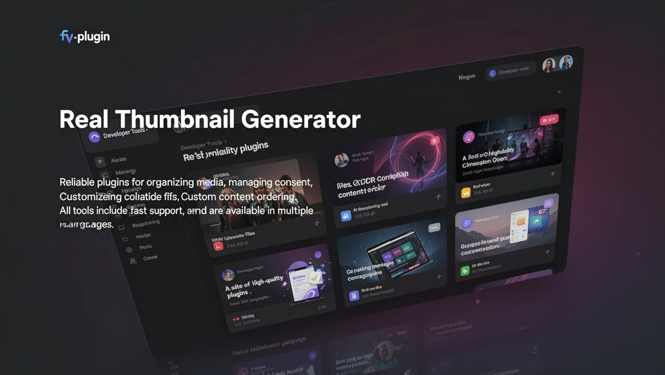 Preview of Real Thumbnail Generator