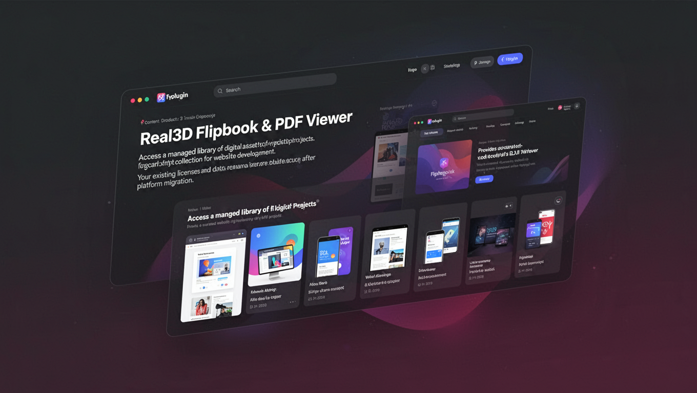 Preview of Real3D Flipbook & PDF Viewer