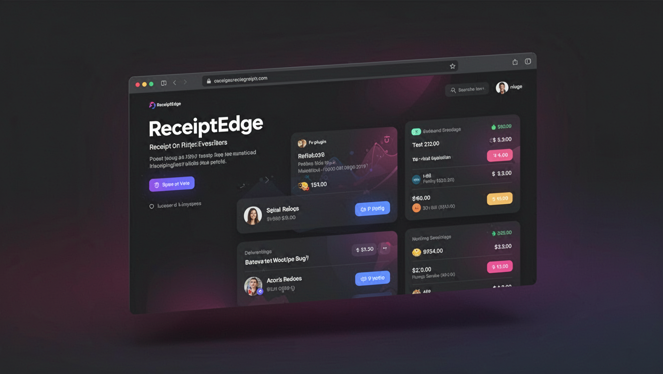 Preview of ReceiptEdge