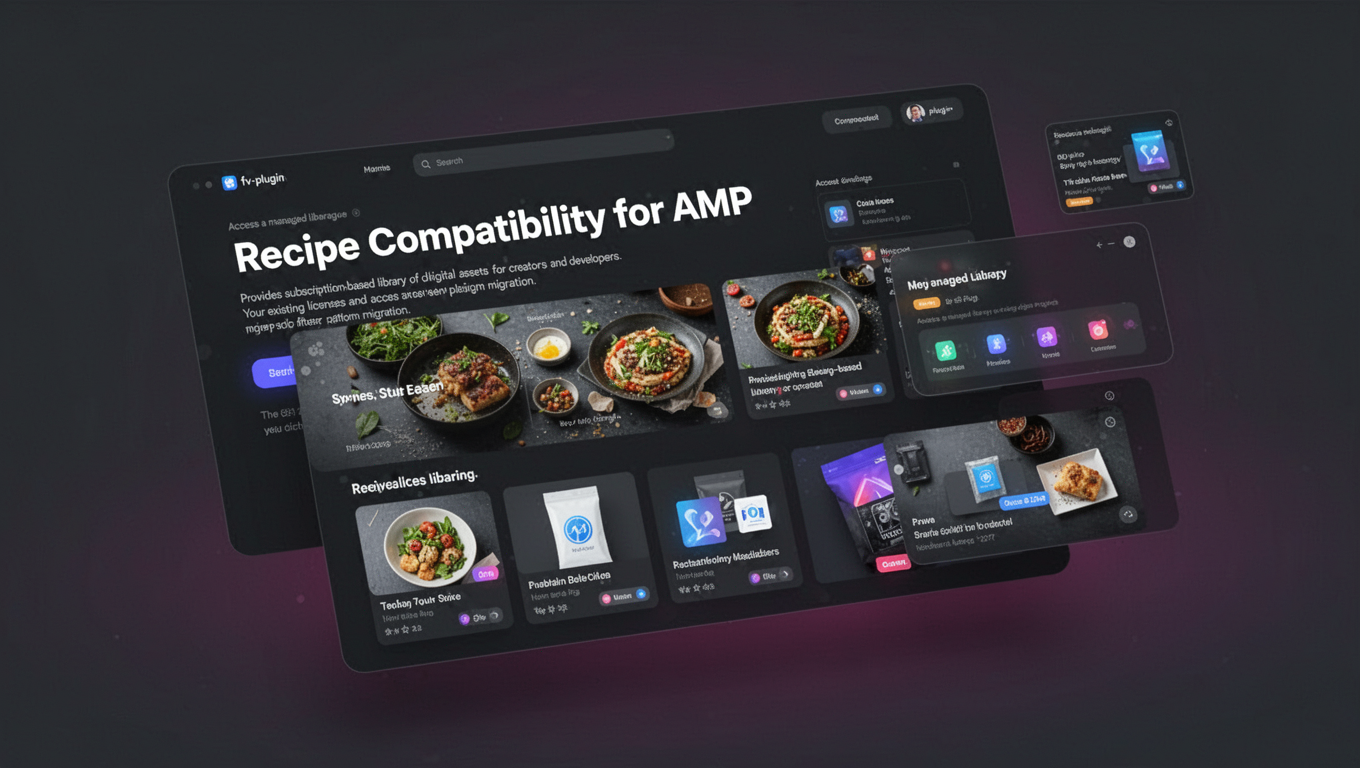 Preview of Recipe Compatibility for AMP