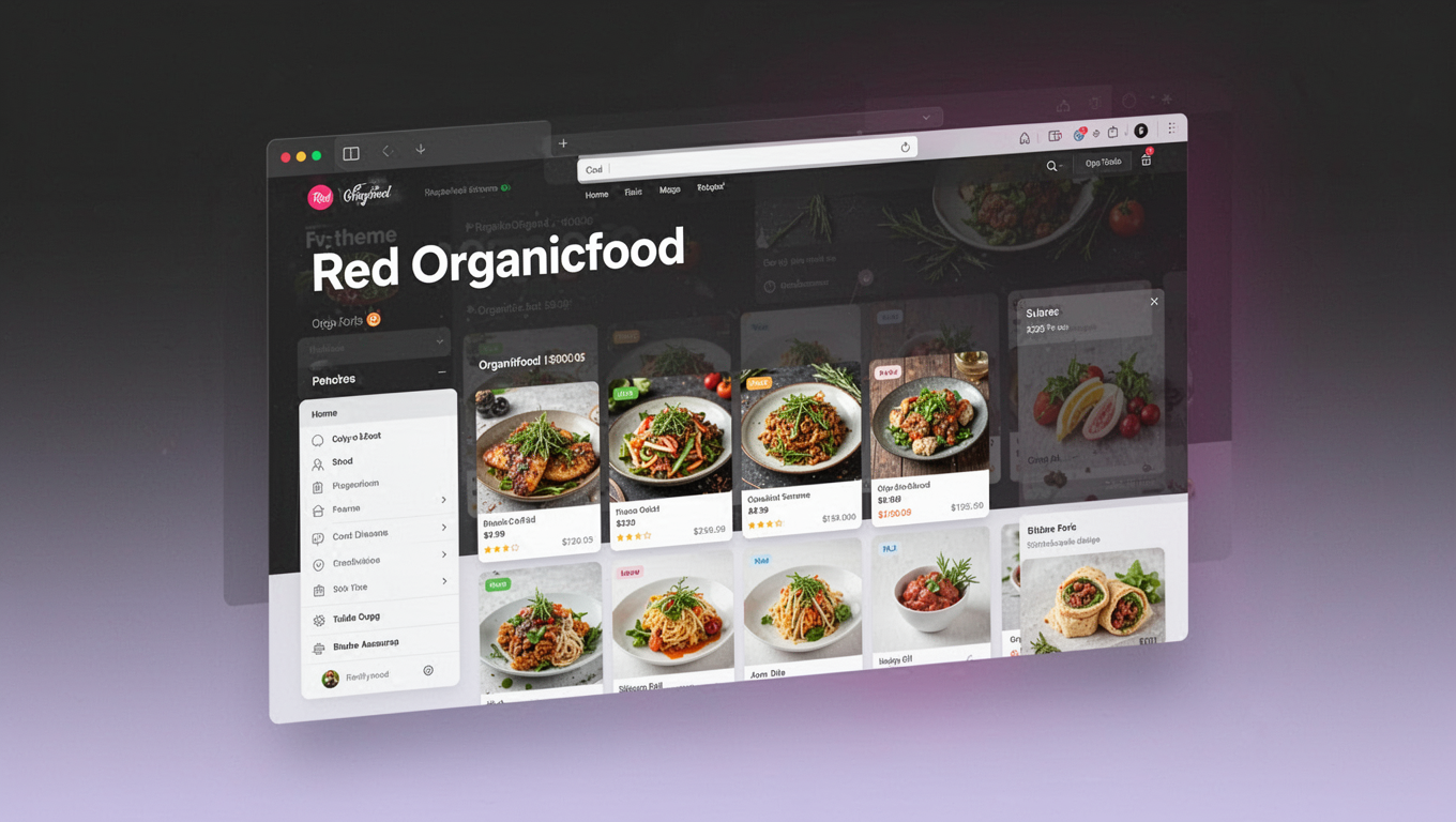 Preview of Red Organicfood