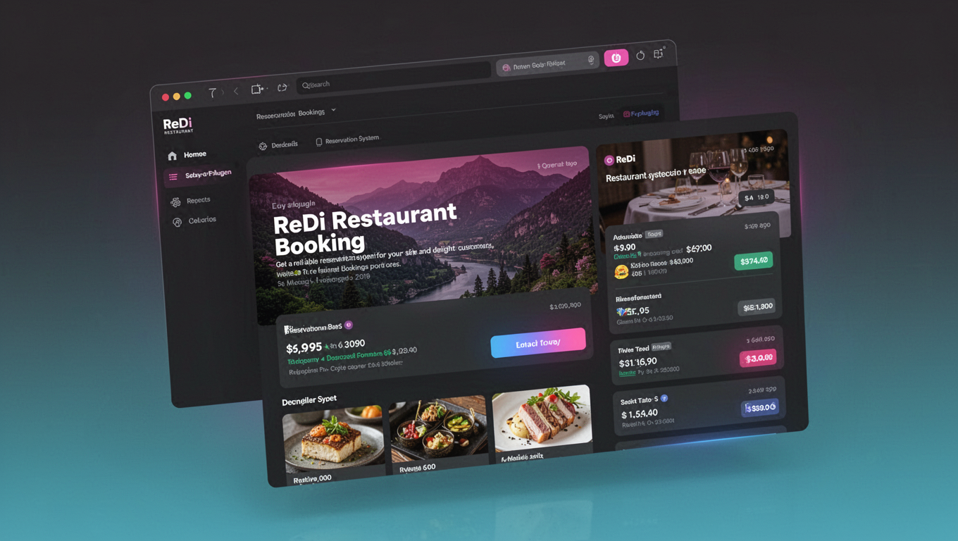 Preview of ReDi Restaurant Booking