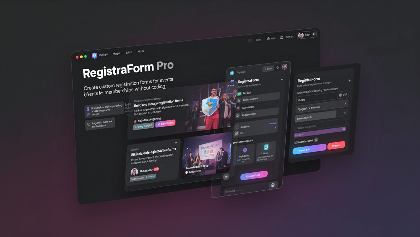 Preview of RegistraForm Pro