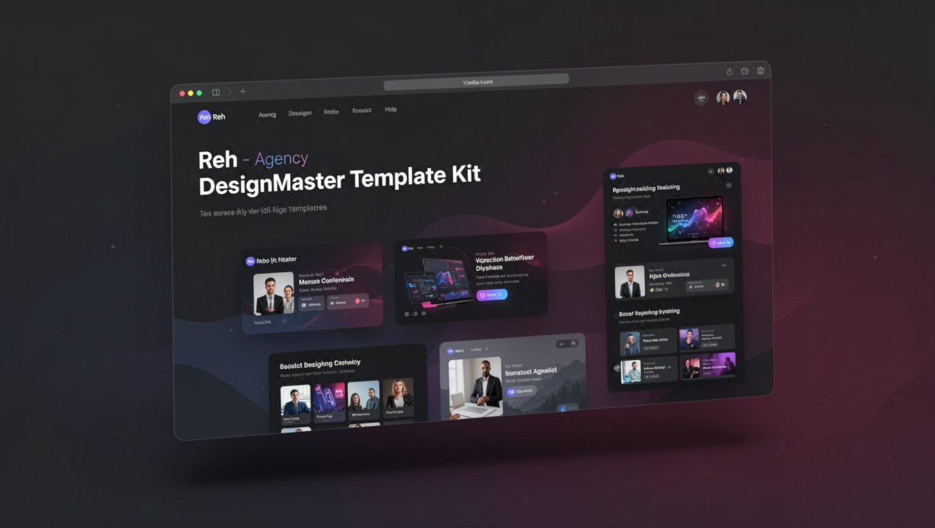 Preview of Reh - Agency DesignMaster Template Kit