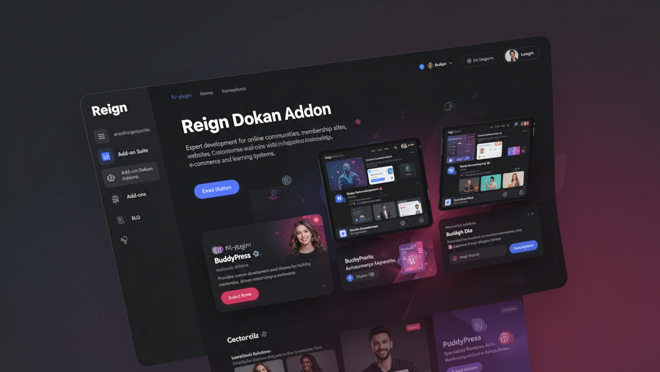 Preview of Reign Dokan Addon