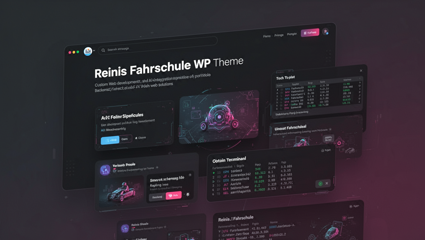 Preview of Reinis Fahrschule WP Theme
