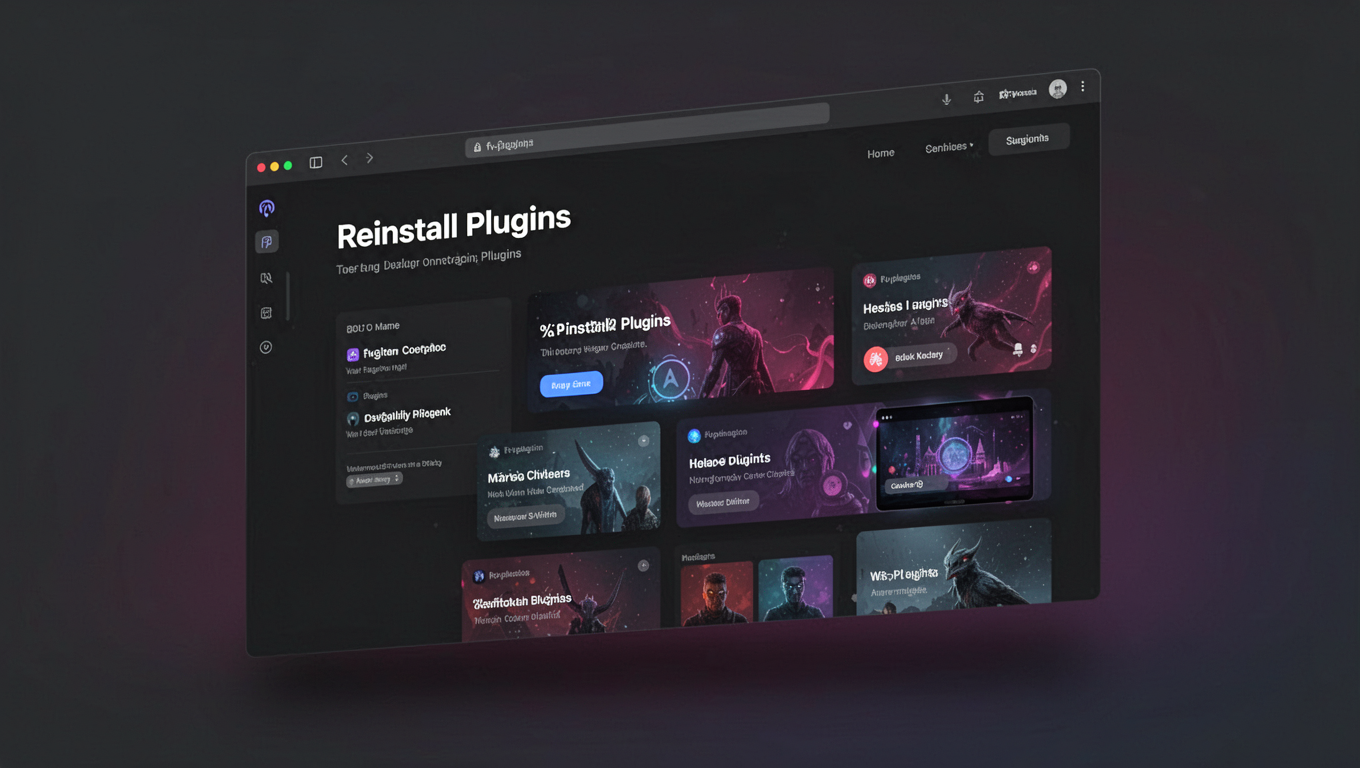Preview of Reinstall Plugins