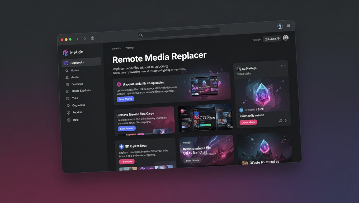 Preview of Remote Media Replacer