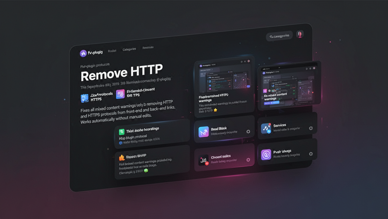 Preview of Remove HTTP