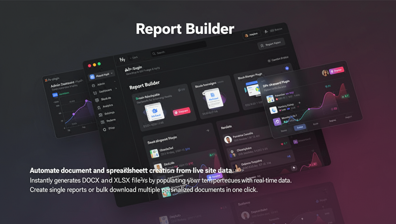 Preview of Report Builder