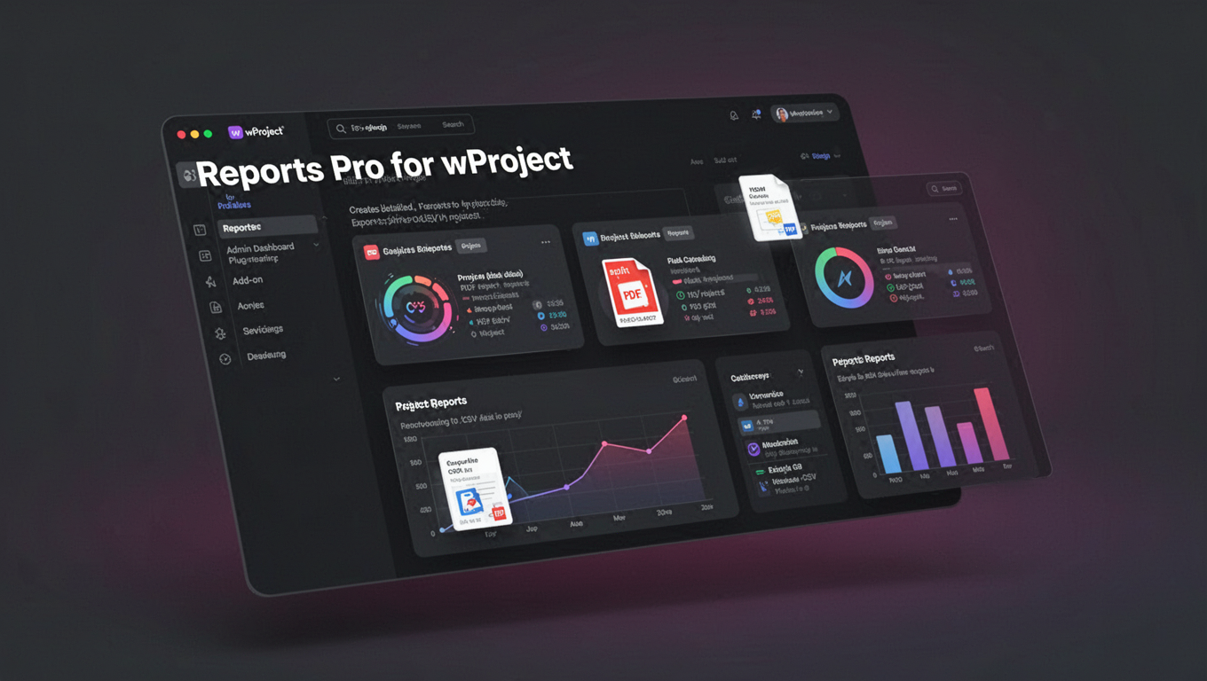 Preview of Reports Pro for wProject