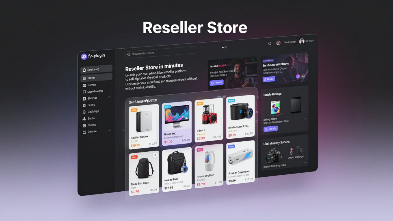 Preview of Reseller Store