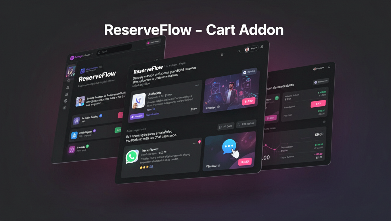Preview of ReserveFlow - Cart Addon
