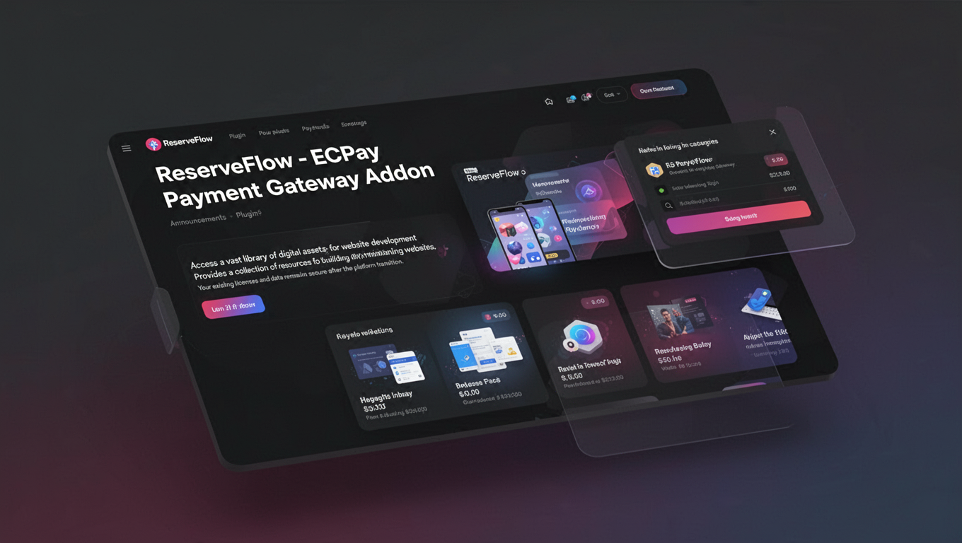 Preview of ReserveFlow - ECPay Payment Gateway Addon