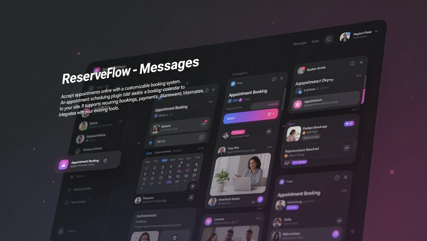 Preview of ReserveFlow - Messages