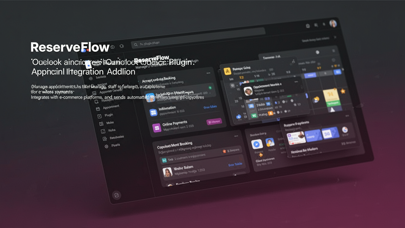 Preview of ReserveFlow - Outlook Calendar Integration Addon
