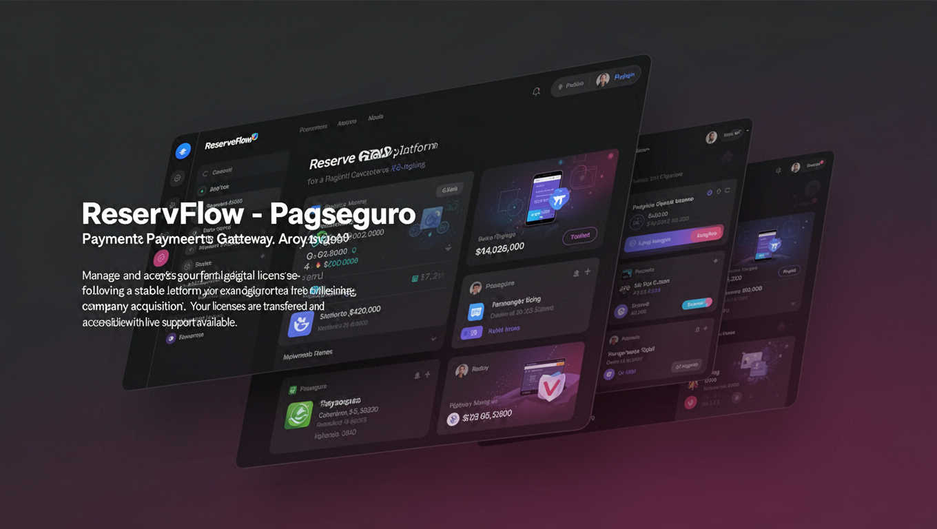 Preview of ReserveFlow - Pagseguro Payment Gateway Addon