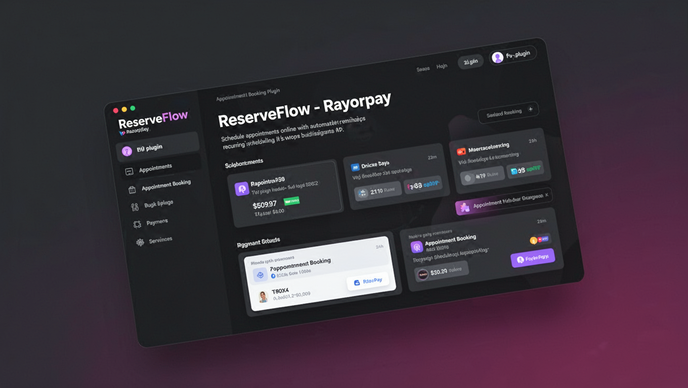 Preview of ReserveFlow - Payments Razorpay