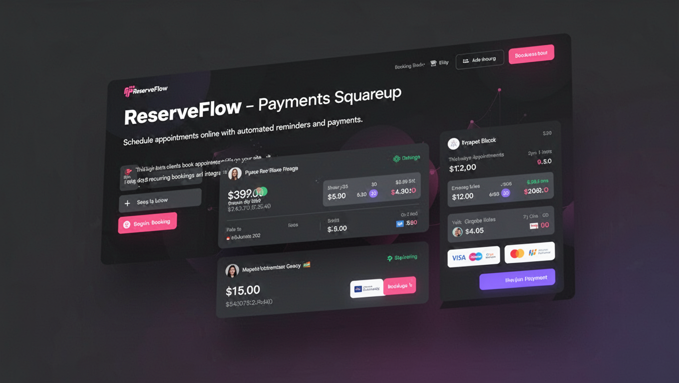 Preview of ReserveFlow - Payments Squareup