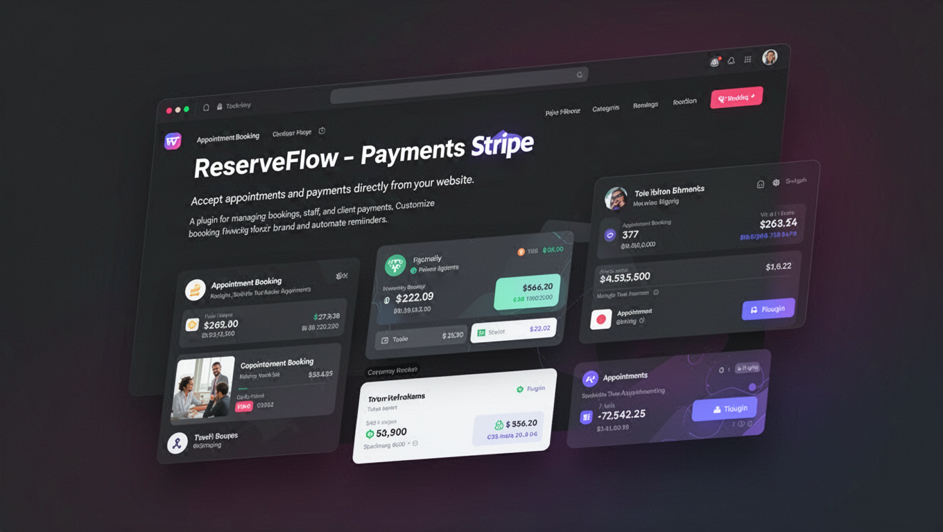 Preview of ReserveFlow - Payments Stripe