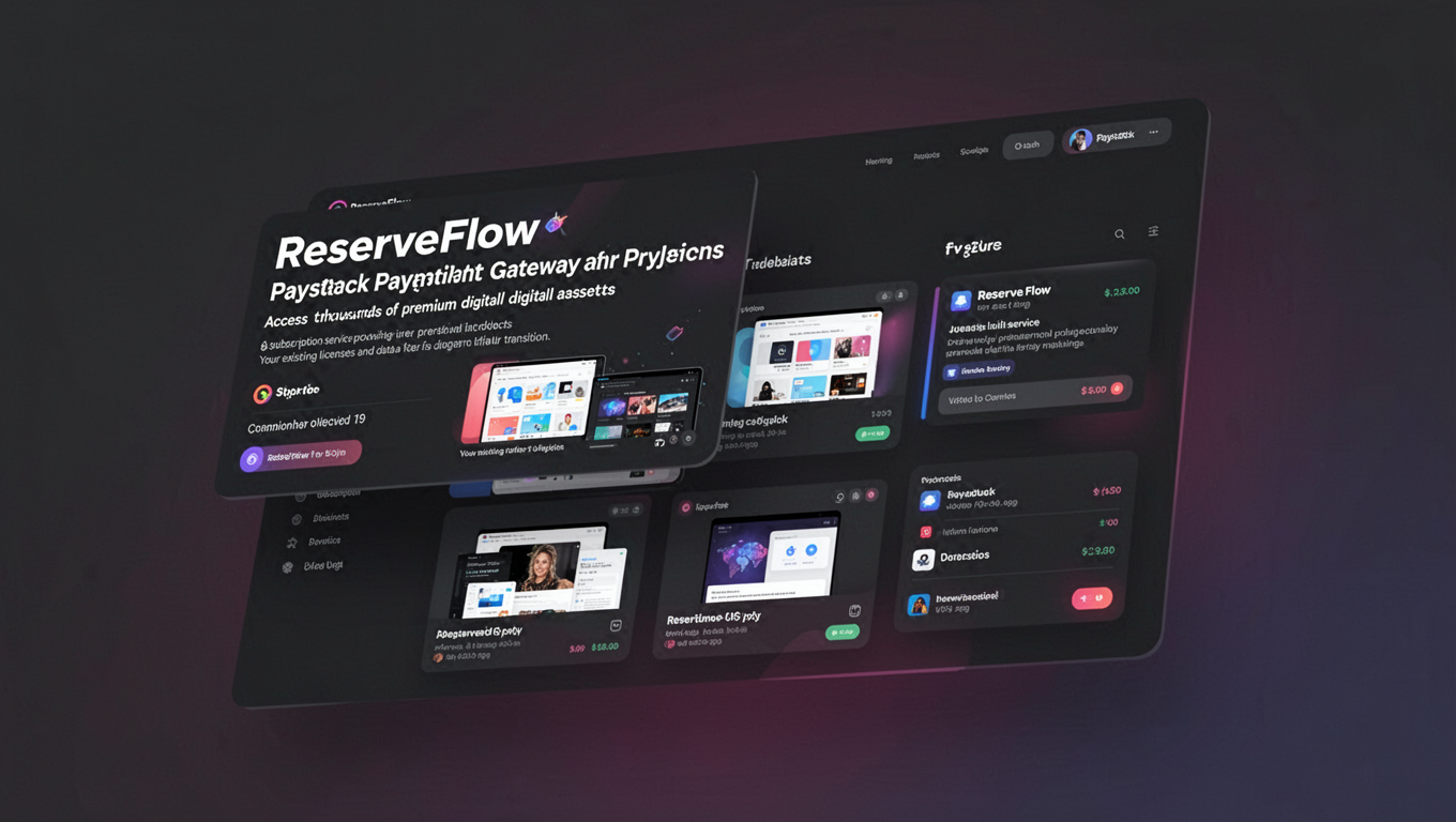 Preview of ReserveFlow - Paystack Payment Gateway Addon