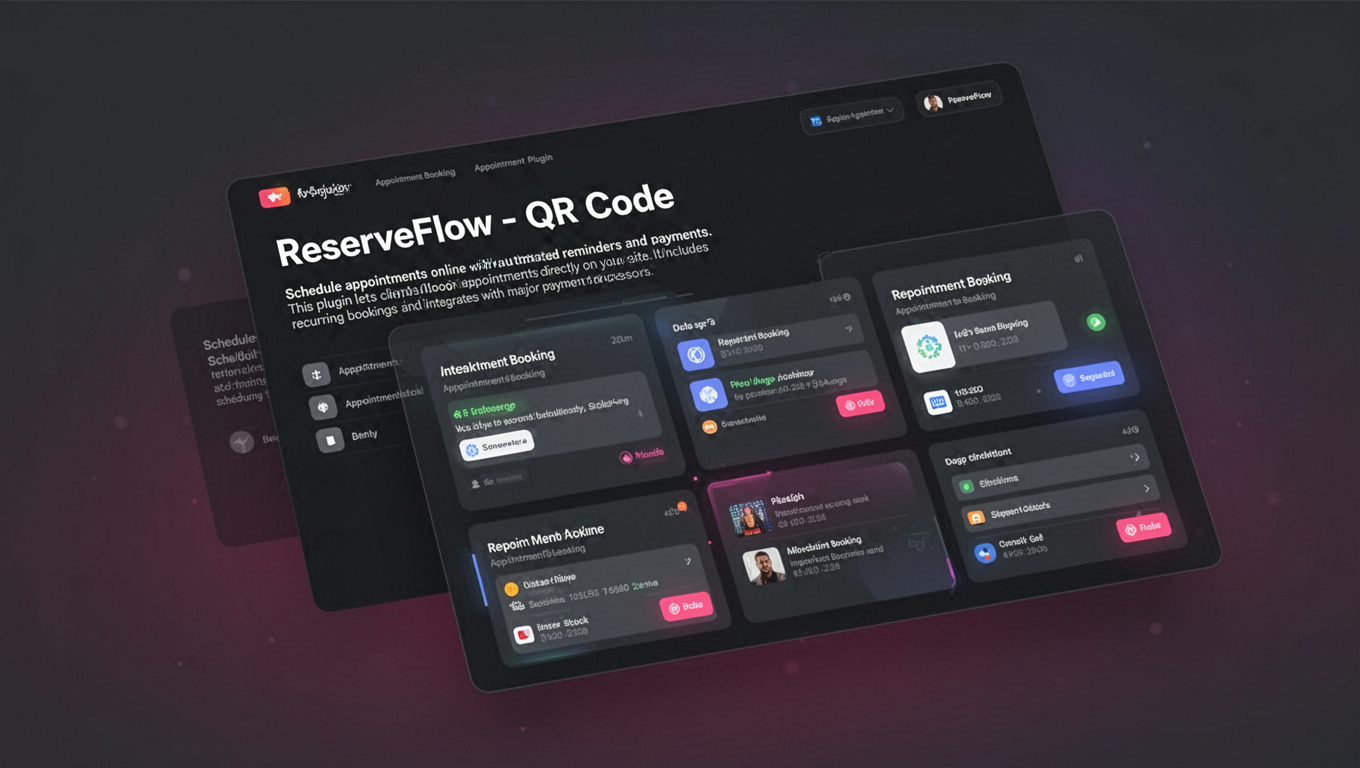 Preview of ReserveFlow - QR Code