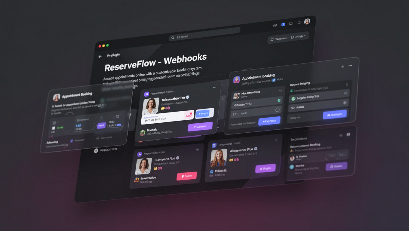 Preview of ReserveFlow - Webhooks