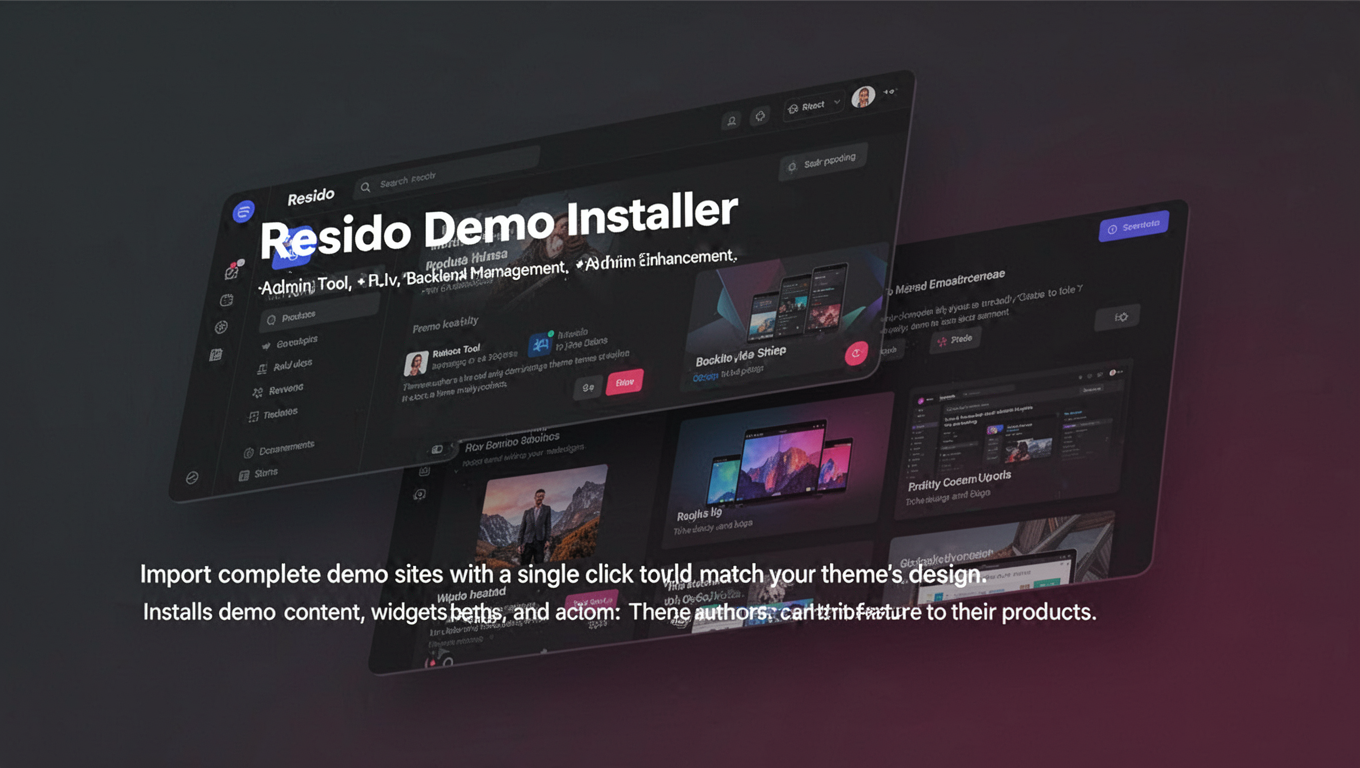 Preview of Resido Demo Installer