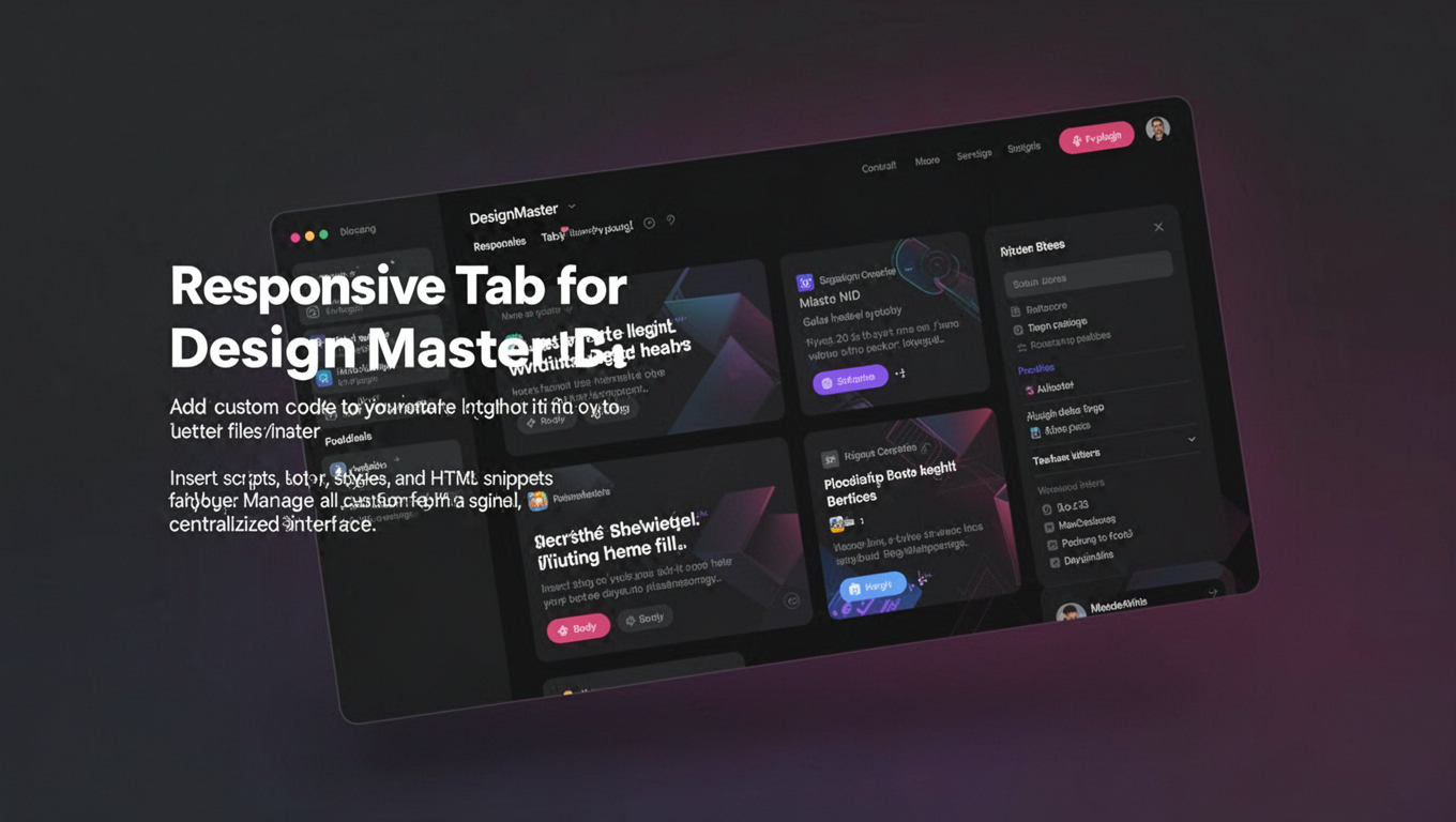Preview of Responsive Tab for DesignMaster