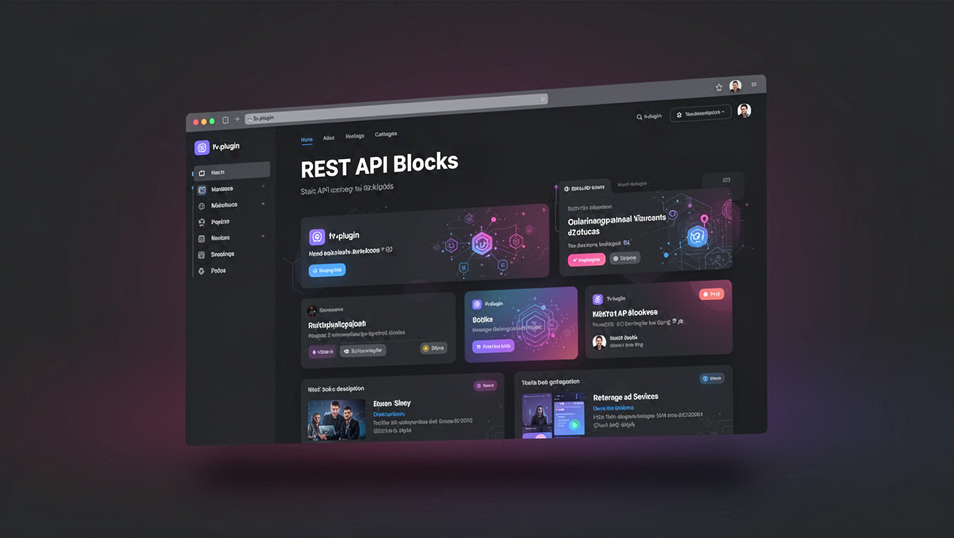 Preview of REST API Blocks
