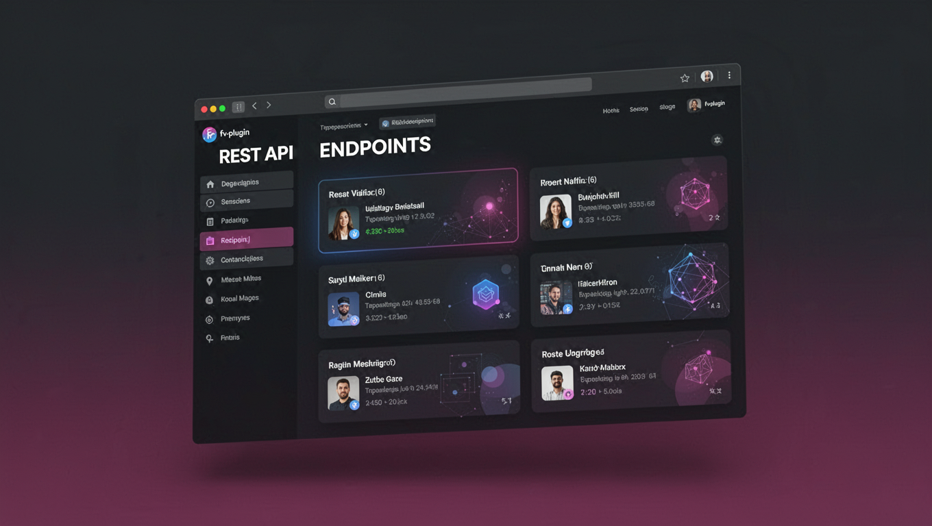Preview of REST API ENDPOINTS