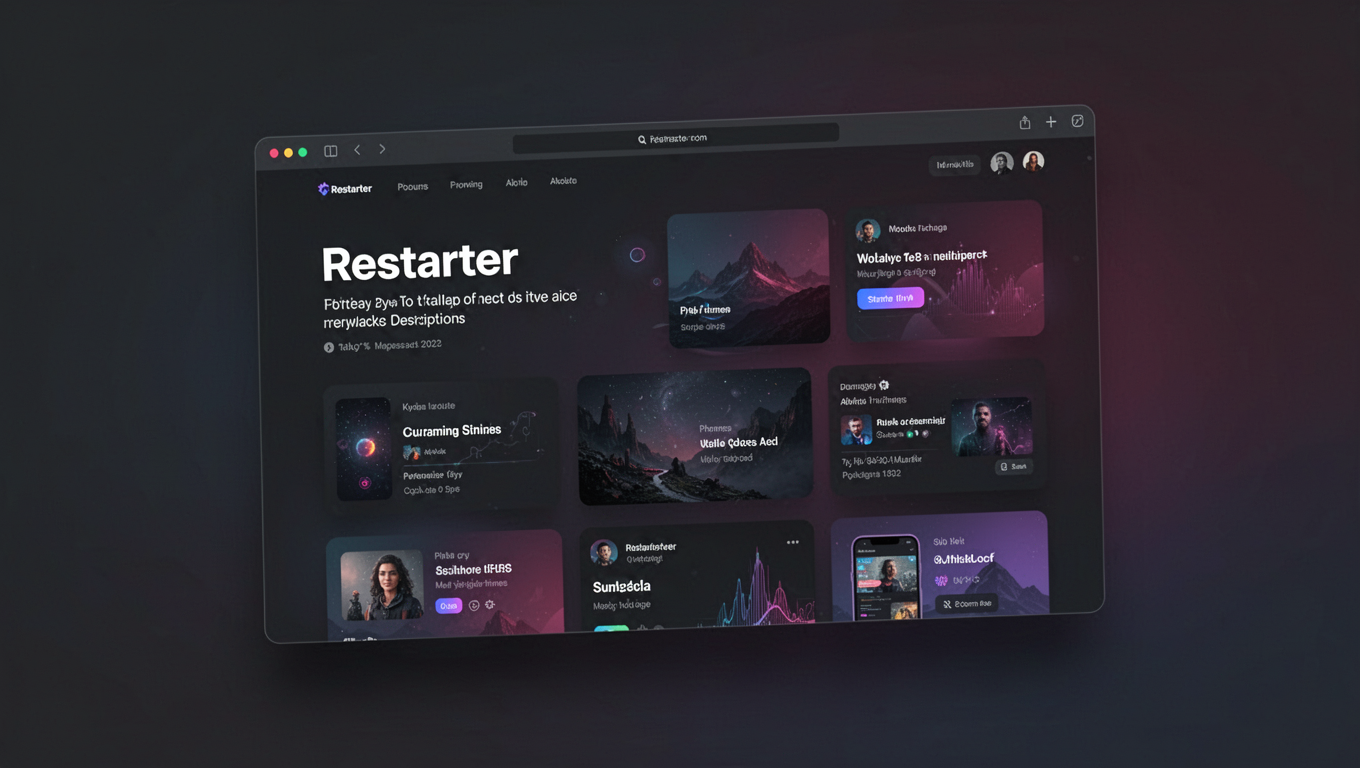 Preview of Restarter