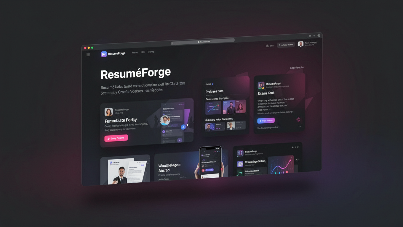 Preview of ResuméForge