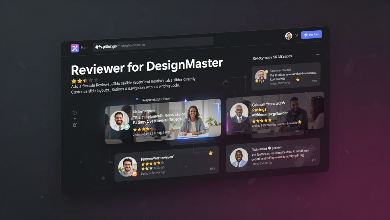 Preview of Reviewer for DesignMaster