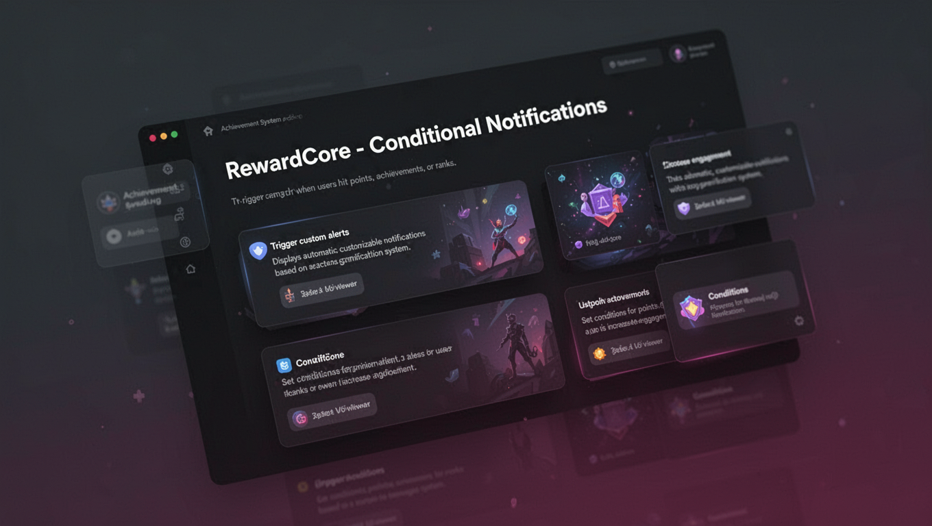 Preview of RewardCore - Conditional Notifications