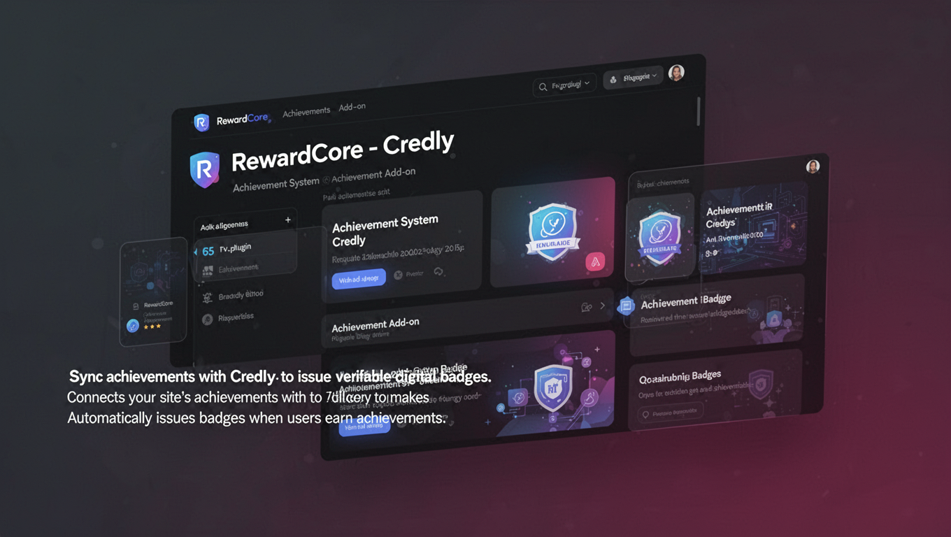 Preview of RewardCore - Credly