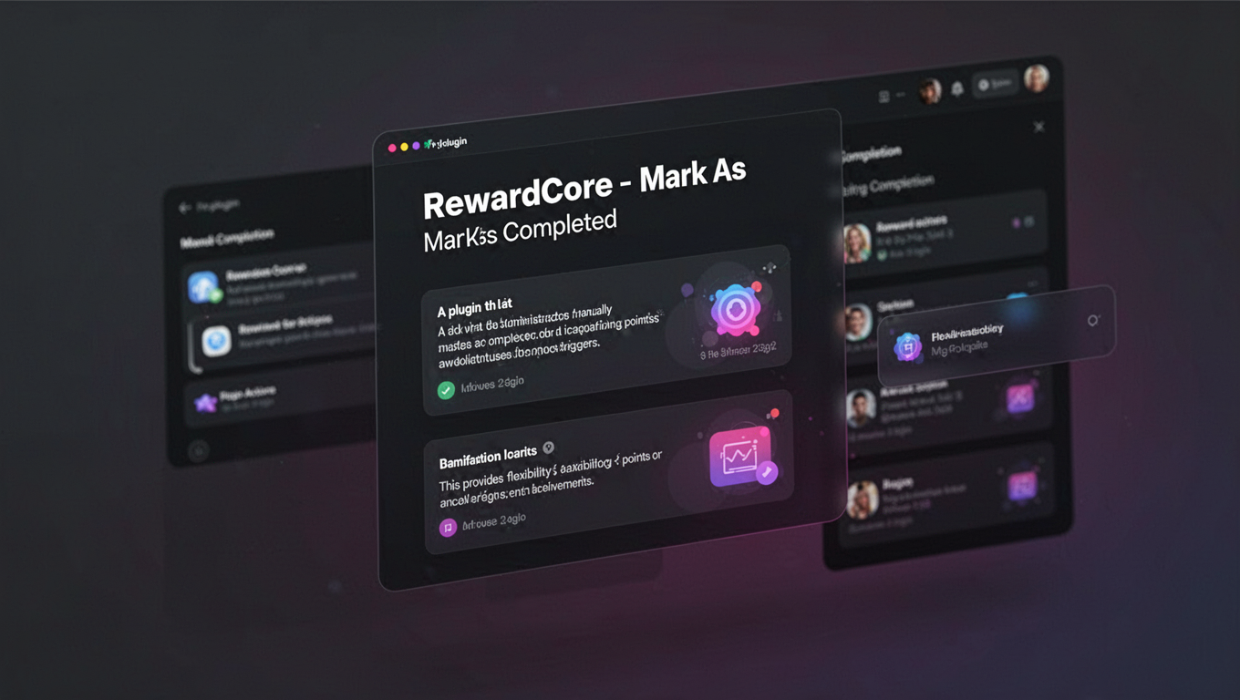 Preview of RewardCore - Mark As Completed
