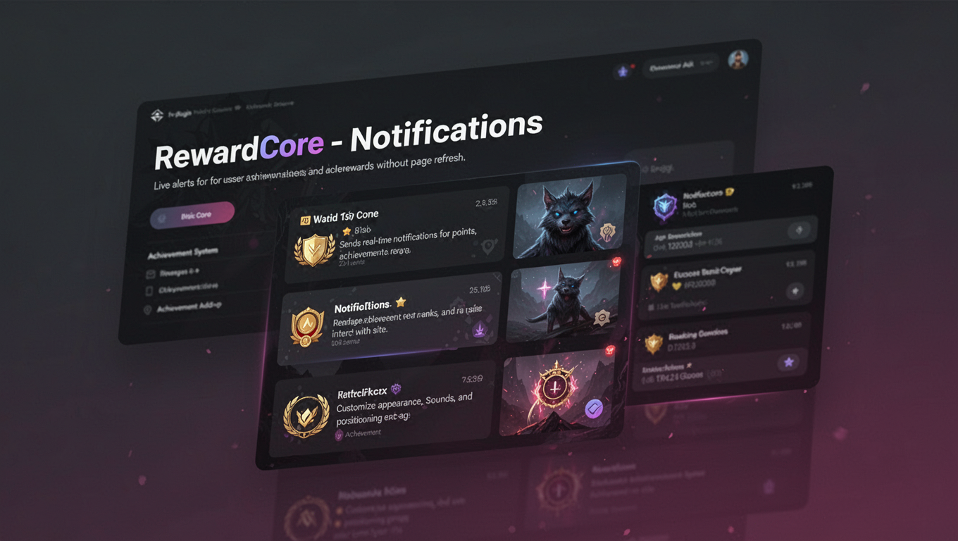 Preview of RewardCore - Notifications