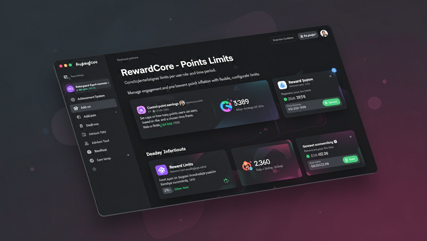 Preview of RewardCore - Points Limits