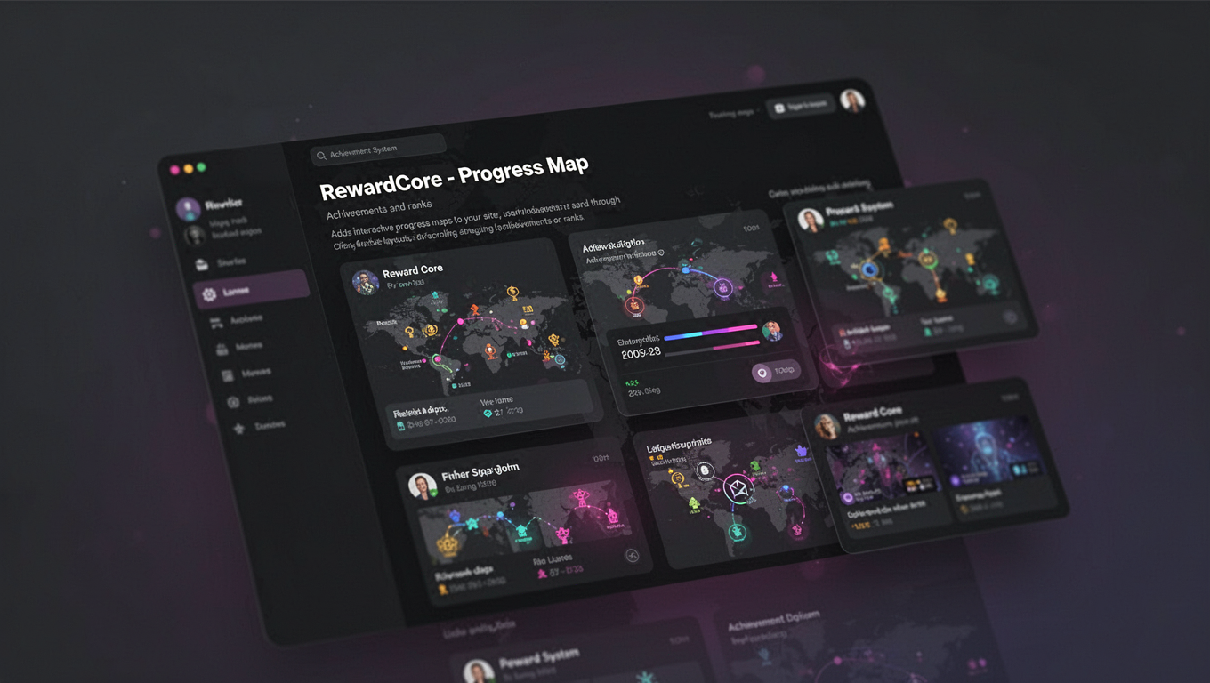 Preview of RewardCore - Progress Map